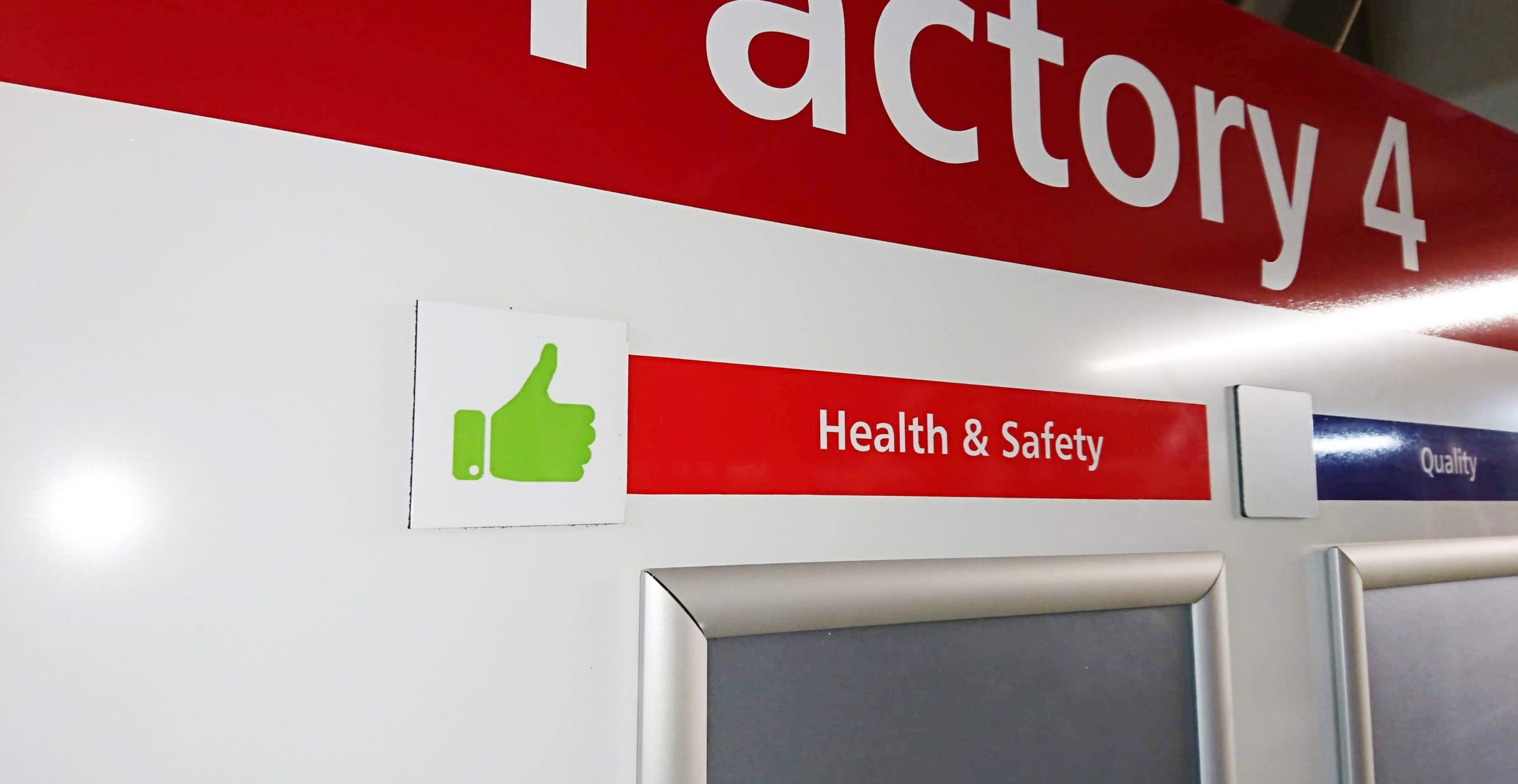 Factories & Warehouse - Nichols Signs Sign Writer Rotherham