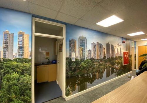 Office wall wraps